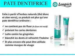 PATE D'ENTIFRICE